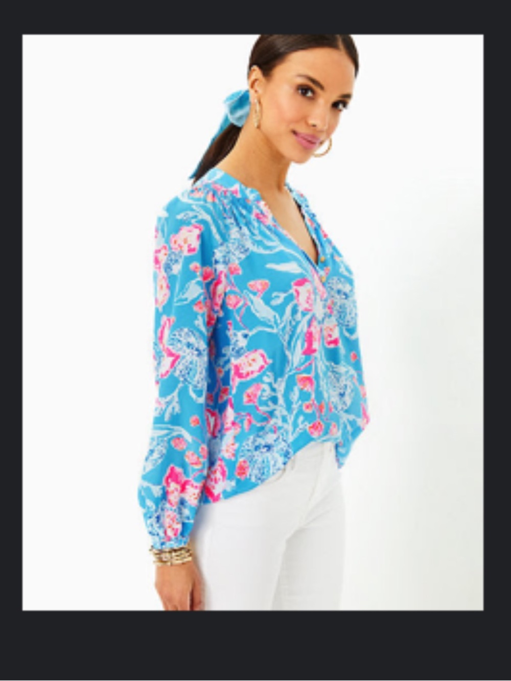 Lilly Pulitzer Elsa Silk Top